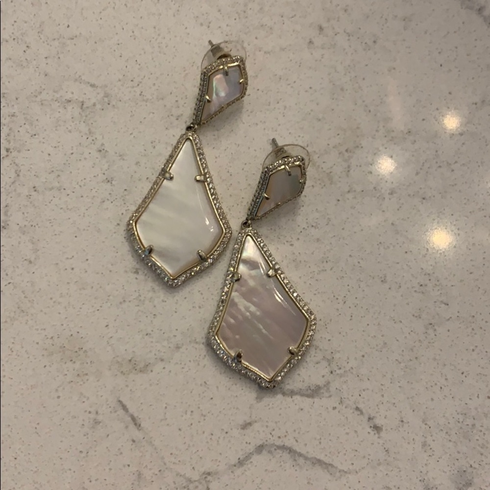 Kendra Scott Color Bar Pave Crystal Earrings